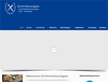Tablet Screenshot of distriktshovslagare.se